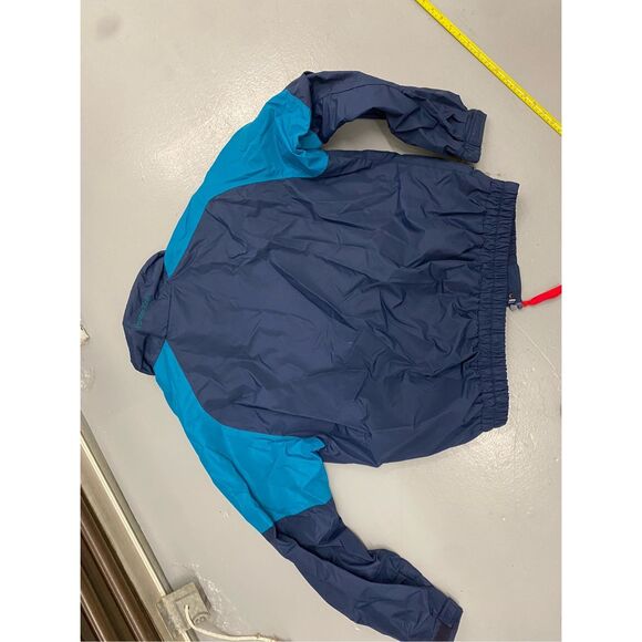 Columbia Vintage ‘80s Turquoise Blue + Red Ski Jacket Coat, men’s size XL - Picture 13 of 15